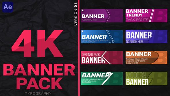 Banner pack 4K alt