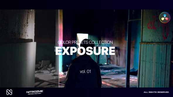 Exposure LUT Collection Vol. 01 for DaVinci Resolve