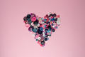 A heart made of colorful buttons - PhotoDune Item for Sale
