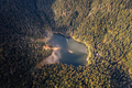 Aerial view of wild lake in summer mountains - PhotoDune Item for Sale