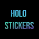 Holographic Stickers Mogrt - VideoHive Item for Sale
