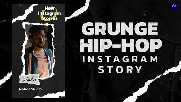 Grunge Hip-Hop Story & Reels alt