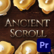 Ancient Scroll History Project Documentary Project - VideoHive Item for Sale