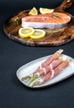 Fresh asparagus wrapped with prosciutto - PhotoDune Item for Sale