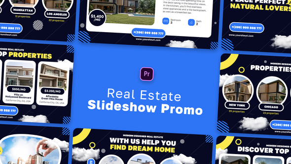 Real Estate Slide Promo MOGRT