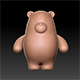 Bear 3d print 3D print - 3DOcean Item for Sale