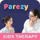 Parezy - Kids Speech Therapy Education - ThemeForest Item for Sale