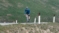 One man pedals on his bike uphill - PhotoDune Item for Sale