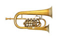 Old flugelhorn brass musical instrument isolated - PhotoDune Item for Sale