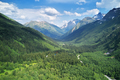 Landscape of green valley in mountain. - PhotoDune Item for Sale