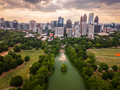 Atlanta, Georgia, USA Over Piedmont Park - PhotoDune Item for Sale