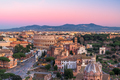 Rome, Italy overlooking the Roman Forum and Colosseum - PhotoDune Item for Sale