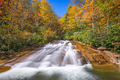 Sliding Rock Falls on Looking Glass Creek in Pisgah National Forest, North Carolina, USA - PhotoDune Item for Sale