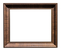 old horizontal wide brown wooden picture frame - PhotoDune Item for Sale