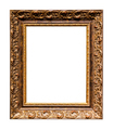 old vertical wide carved bronze wood picture frame - PhotoDune Item for Sale