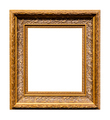 vertical carved wide yellow brown picture frame - PhotoDune Item for Sale