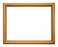 vintage horizontal golden wooden picture frame - PhotoDune Item for Sale