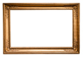 old horizontal long rococo wooden picture frame - PhotoDune Item for Sale