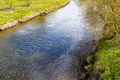 view of small river on sunny spring day - PhotoDune Item for Sale