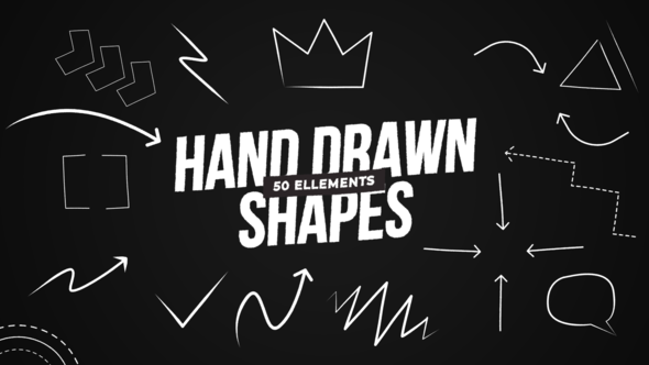 Hand Drawn Shapes alt