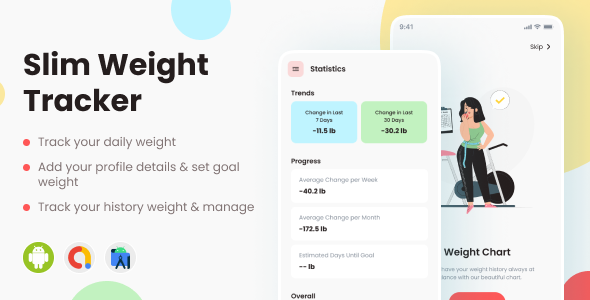 Slim Weight Tracker – Android