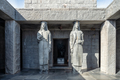 Marble statues in front of mausoleum of Negosh, Cetinje, Montenegro - PhotoDune Item for Sale