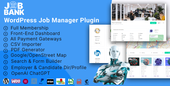 JobBank - WordPress Job manager plugin