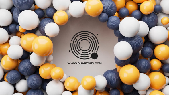 Dynamic Orbs Logo Reveal alt