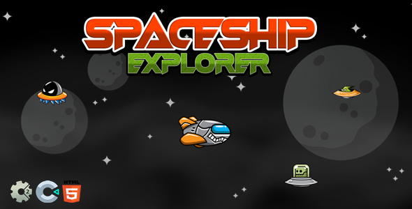 Spaceship Explorer - Construct Game