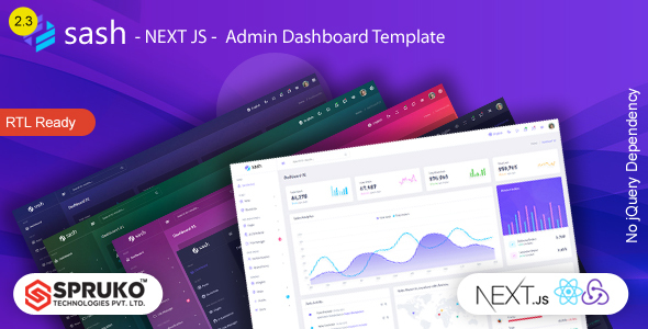 Sash – Nextjs Admin & Dashboard Template