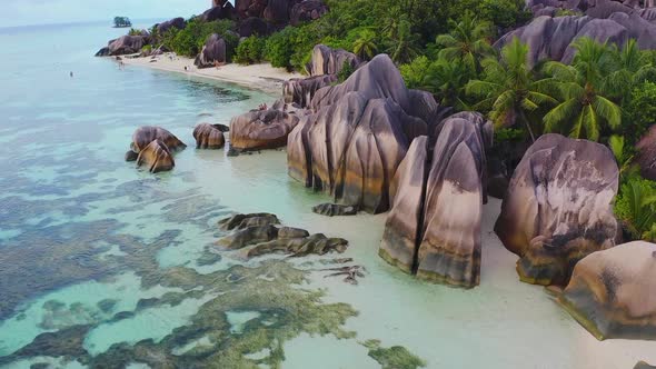 Seascapes of the seychelles