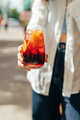 Female holding sangria cocktail - PhotoDune Item for Sale