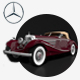 Mercedes-Benz 500K - 3DOcean Item for Sale