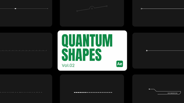 Quantum Shapes 02 for After Effects