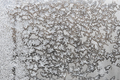 monochrome frozen pattern on surface on window - PhotoDune Item for Sale