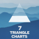 7 Triangle Charts | Infographics Pack - VideoHive Item for Sale