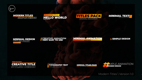 Modern Titles | FCPX alt