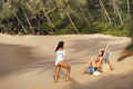 Beach Photoshoot of Bikini Woman Model for Friend Photographer - PhotoDune Item for Sale
