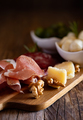 typical Italian antipasto platter with cold cuts and cheeses - PhotoDune Item for Sale