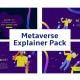 Space Metaverse Explainer Animation Scene Pack - VideoHive Item for Sale