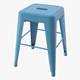 Metal Stool - 3DOcean Item for Sale