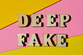 Deep Fake, phrase as banner headline - PhotoDune Item for Sale