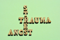 Stress, Trauma, Angst, words as banner headline - PhotoDune Item for Sale