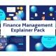 Finance Management Explainer Animation Scene - VideoHive Item for Sale