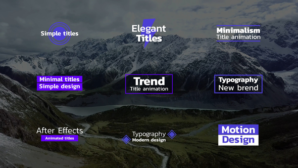 Simple Titles | FCPX & Apple Motion alt