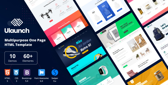 ULaunch - One Page HTML Template