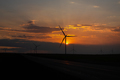 Wind turbines at sunset. - PhotoDune Item for Sale