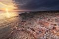 Beautiful sunset on the sea shore. - PhotoDune Item for Sale