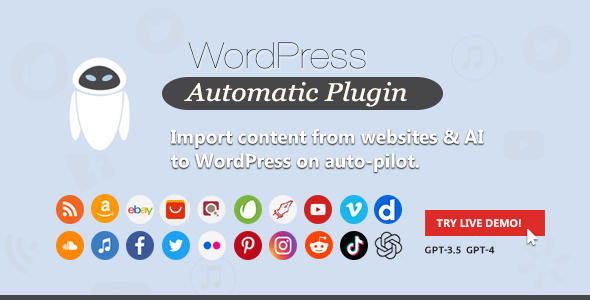 [V3.90.0] WordPress Automatic Plugin Free Download [GPL]