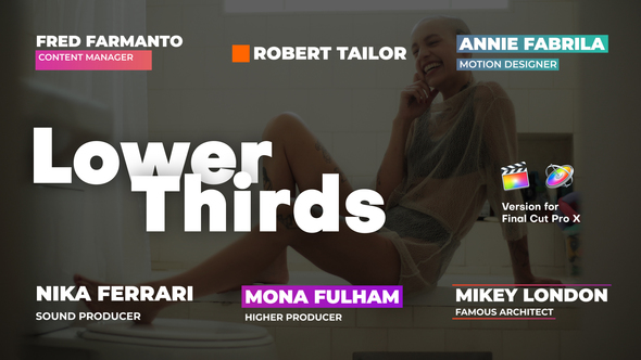 Lower Thirds Animation | FCPX alt